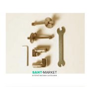 Комплект петель для сиденья с крышкой для унитаза ArtCeram Azuley бронза AZA004 72