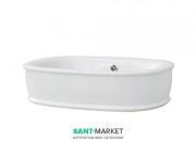 Раковина для ванної ArtCeram Azuley накладна 65х45 см білий матовий AZL002 05; 00