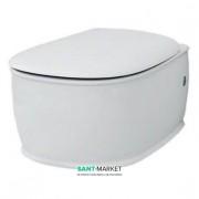 Унитаз подвесной ArtCeram Azuley 37х52,5 см белый матовый AZV001 05;00