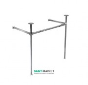 Консоль під раковину ArtCeram Civitas на 90 см хром CIA004 71