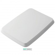 Сиденье с крышкой для унитаза ArtCeram Civitas белый глянцевый/хром CIA010 01;71