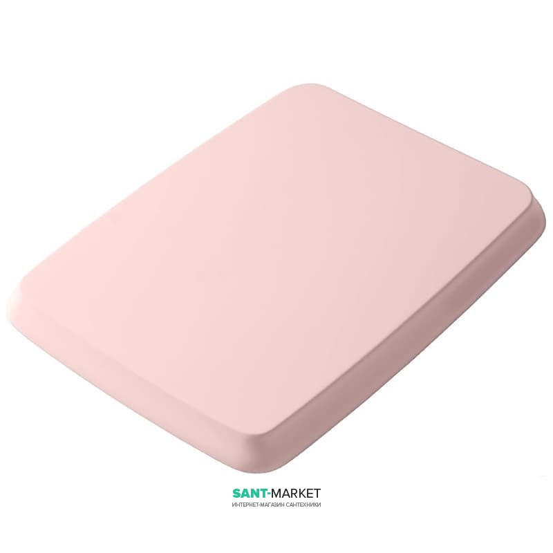 Сиденье с крышкой для унитаза ArtCeram Civitas розовый/хром CIA010 33;71