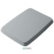 Сиденье с крышкой для унитаза ArtCeram Civitas серый/хром CIA010 34;71