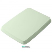 Сидіння з кришкою для унітазу ArtCeram Civitas зелений / хром CIA010 35; 71