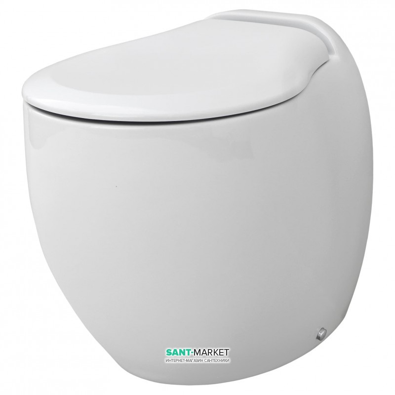 Унітаз підлоговий ArtCeram Blend 36,5х52 см білий глянсовий BLV002 01; 00