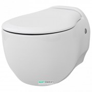 Унітаз підвісний ArtCeram Blend 36,5х52 см білий глянсовий BLV001 01; 00