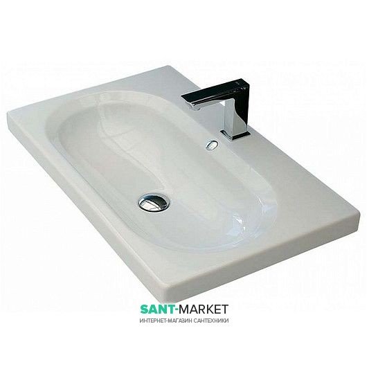 Раковина для ванної ArtCeram Blend 71,5х45 см білий глянсовий BLL007 01; 00