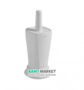 Йоржик для унітазу ArtCeram Civitas підлоговий білий глянсовий CIC005 01; 00