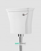 Зливний бачок для унітазу ArtCeram Civitas низький білий глянсовий CIC007 01; 00