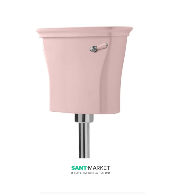 Сливной бачок для унитаза ArtCeram Civitas низкий розовый CIC007 33;00