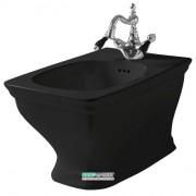 Біде підвісне ArtCeram Civitas 36х53,5 см санфарфор чорний глянсовий CIB001 03; 00