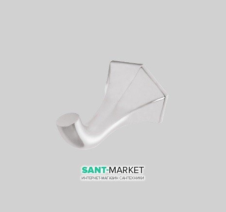 Крючок для ванной ArtCeram Civitas одинарный хром CIA015 71