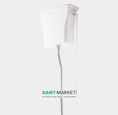 Зливний бачок для унітазу ArtCeram Civitas високий білий глянсовий CIC006 01; 00