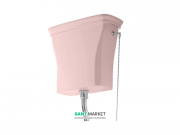 Сливной бачок для унитаза ArtCeram Civitas высокий розовый CIC006 33;00