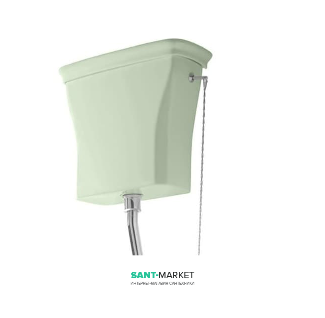 Зливний бачок для унітазу ArtCeram Civitas високий зелений CIC006 35; 00