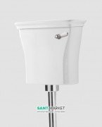 Сливной бачок для унитаза ArtCeram Civitas низкий белый глянцевый CIC007 01;00