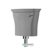 Зливний бачок для унітазу ArtCeram Civitas низький сірий CIC007 34; 00