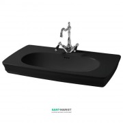 Раковина для ванної ArtCeram Civitas 90х50 см чорний глянсовий CIL002 03; 00