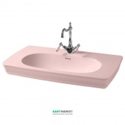 Раковина для ванной ArtCeram Civitas 90х50 см санфарфор розовый CIL002 33;00