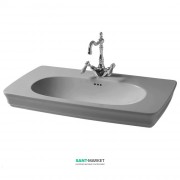 Раковина для ванної ArtCeram Civitas 90х50 см санфарфор сірий CIL002 34; 00