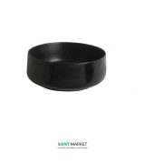 Раковина для ванної ArtCeram Cognac Ø 42 см чорний матовий COL001 17; 00