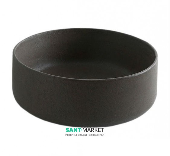 Раковина для ванной ArtCeram Cognac Ø 42 см чёрный (nero roma) COL001 20;00