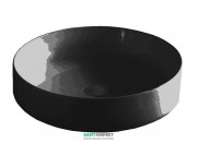 Раковина для ванной ArtCeram Cognac Ø 48 см чёрный глянцевый COL002 03;00