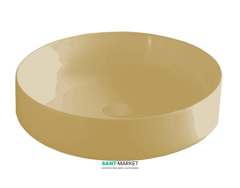 Раковина для ванної ArtCeram Cognac Ø 48 см жовтий COL002 12; 00