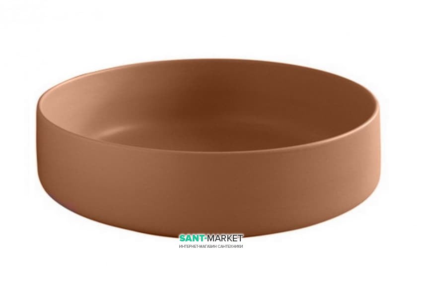 Раковина для ванної ArtCeram Cognac Ø 48 см санфарфор помаранчевий COL002 13; 00