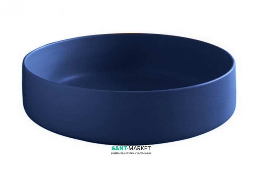 Раковина для ванної ArtCeram Cognac Ø 48 см санфарфор синій COL002 16; 00