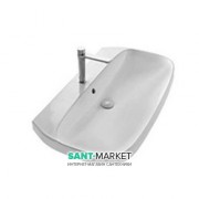 Раковина с одним отверстием Hatria ABITO 100 см белая YXXH01