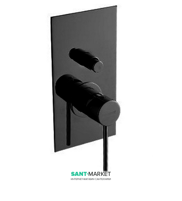 Змішувач для душа Treemme Up змішувач вбудовується чорний матовий 5749NN01