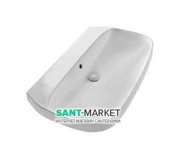 Раковина без отворів Hatria ABITO 100 см біла YXX901