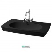Раковина для ванної ArtCeram Civitas 90х50 см чорний глянсовий CIL002 03; 00