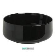 Раковина для ванної ArtCeram Cognac Ø 42 см чорний глянсовий COL001 03; 00