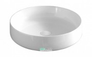 Раковина для ванної ArtCeram Cognac Ø 48 см білий глянсовий COL002 01; 00