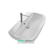Раковина с одним отверстием Hatria ABITO 100 см белая YXXH01