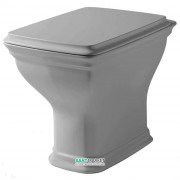 Унитаз напольный ArtCeram Civitas 36х54 см санфарфор серый CIV002 34;00