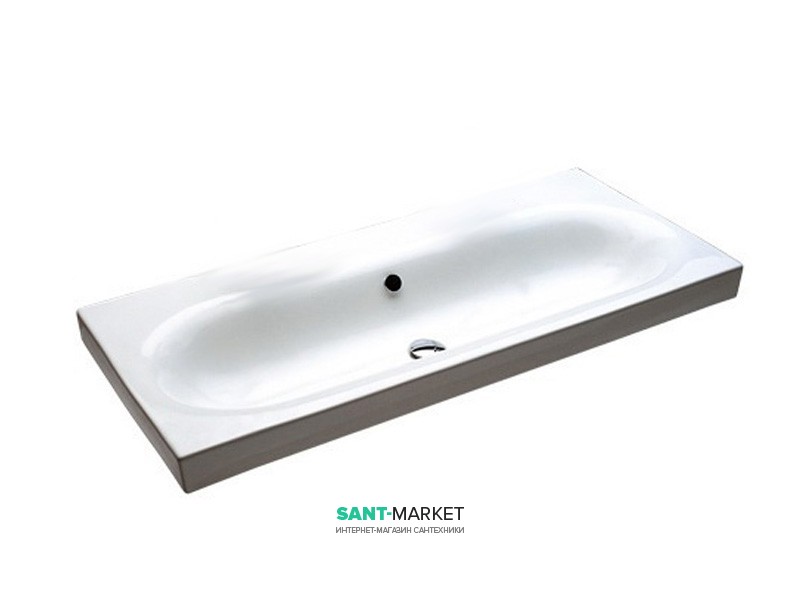  Раковина для ванной без отверстий Hatria DAYTIME 110х50 см 0YQ01
