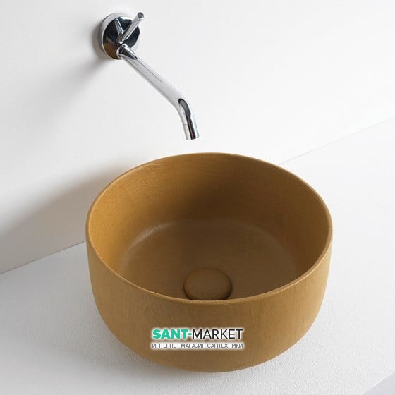 Раковина для ванної ArtCeram Cognac Ø35 см санфарфор коричневий COL004 18; 00