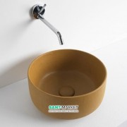 Раковина для ванної ArtCeram Cognac Ø35 см санфарфор коричневий COL004 18; 00