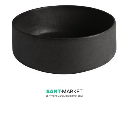 Раковина для ванной ArtCeram Cognac Ø35 см чёрный (nero germania) COL004 21;00