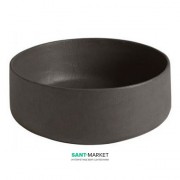 Раковина для ванної ArtCeram Cognac Ø 48 см чорний (nero roma) COL002 20; 00