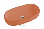 Раковина для ванной ArtCeram Cognac 68х35 см санфарфор оранжевый COL005 13;00