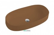 Раковина для ванної ArtCeram Cognac 68х35 см коричневий COL005 19; 00