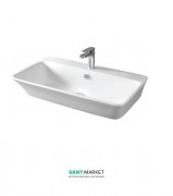 Раковина для ванной ArtCeram Cow 80х45 см белый глянцевый CWL003 01;00