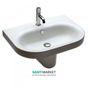 Раковина для ванной с одним отверстием Hatria DAYTIME 70х50 см Y0YV01