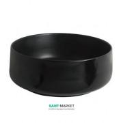 Раковина для ванної ArtCeram Cognac Ø35 см чорний глянсовий COL004 03; 00