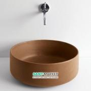 Раковина для ванної ArtCeram Cognac Ø35 см санфарфор коричневий COL004 19; 00
