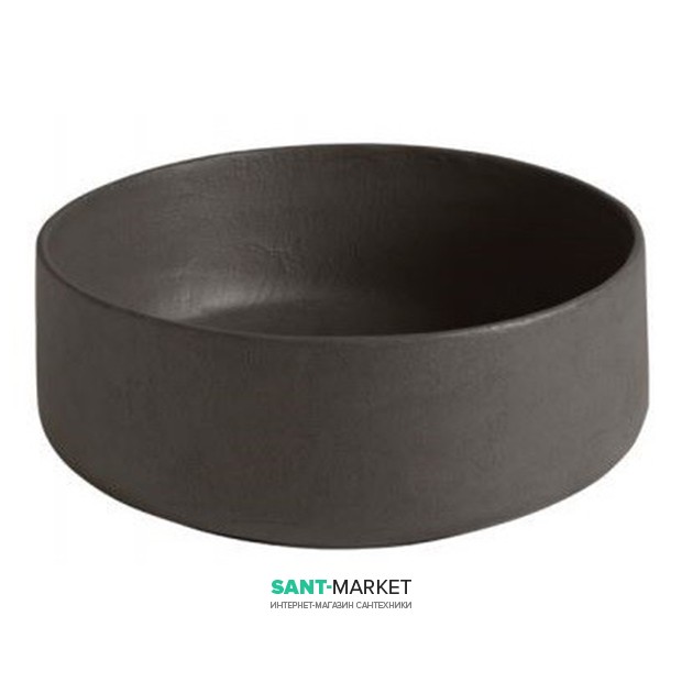 Раковина для ванної ArtCeram Cognac Ø 48 см чорний (nero roma) COL002 20; 00